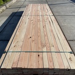 Ca. 96x Douglas Regels Geschaafd, 45x70mm, lengte 400cm